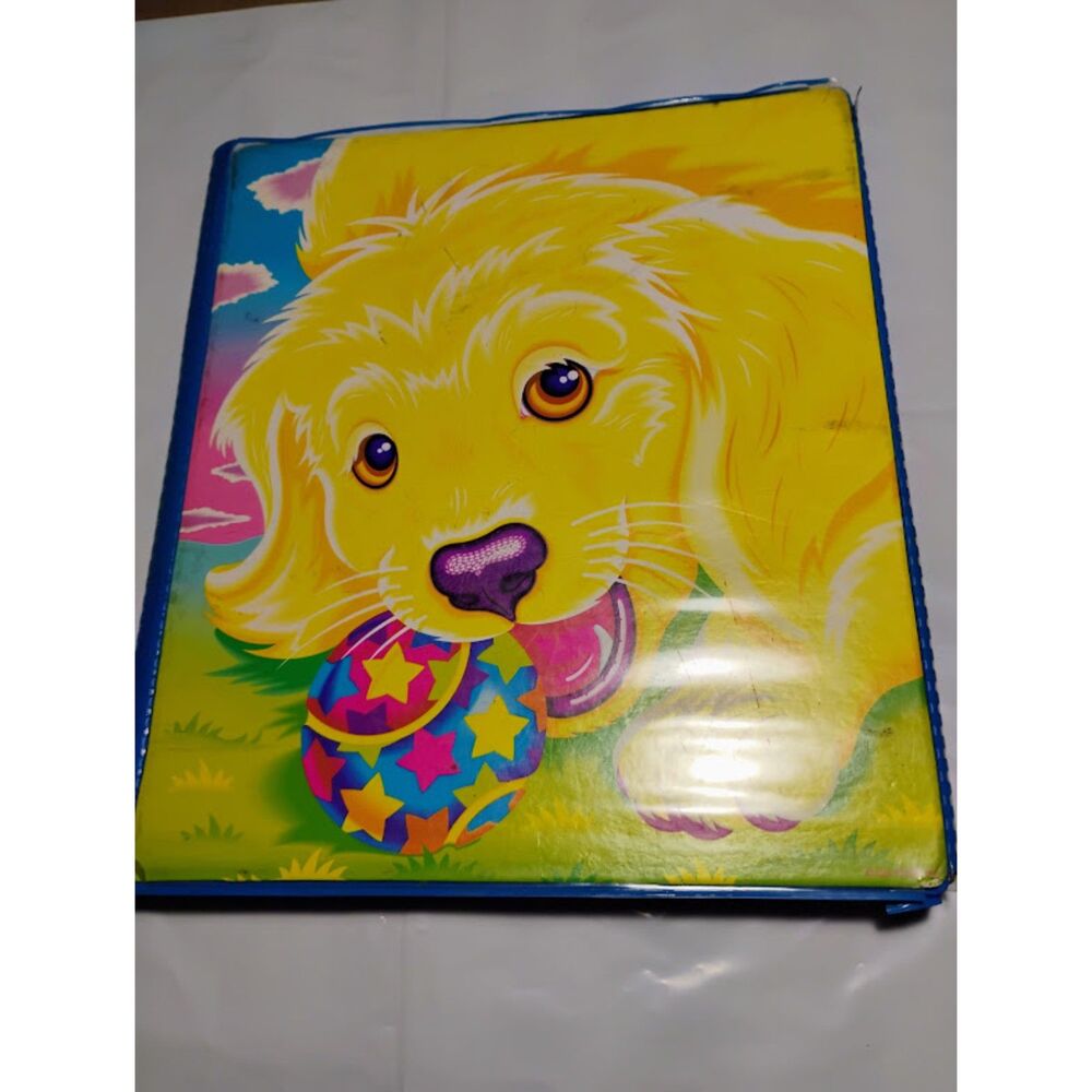 Lisa Frank Velcro Trapper Keeper Notebook With 9 Folders Inside Mead Lisa Frank - Picture 3 of 15